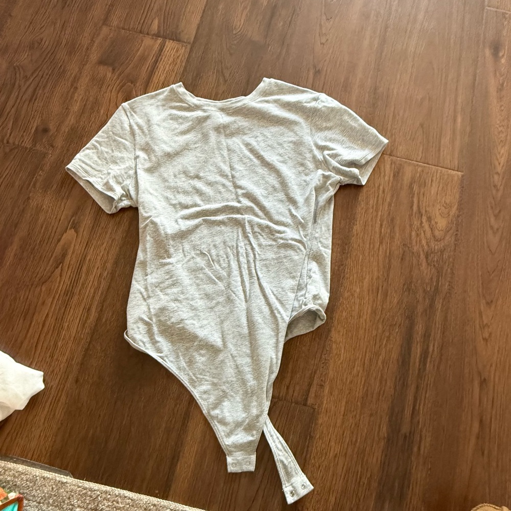 No Boundaries Light Gray Kids Bodysuit